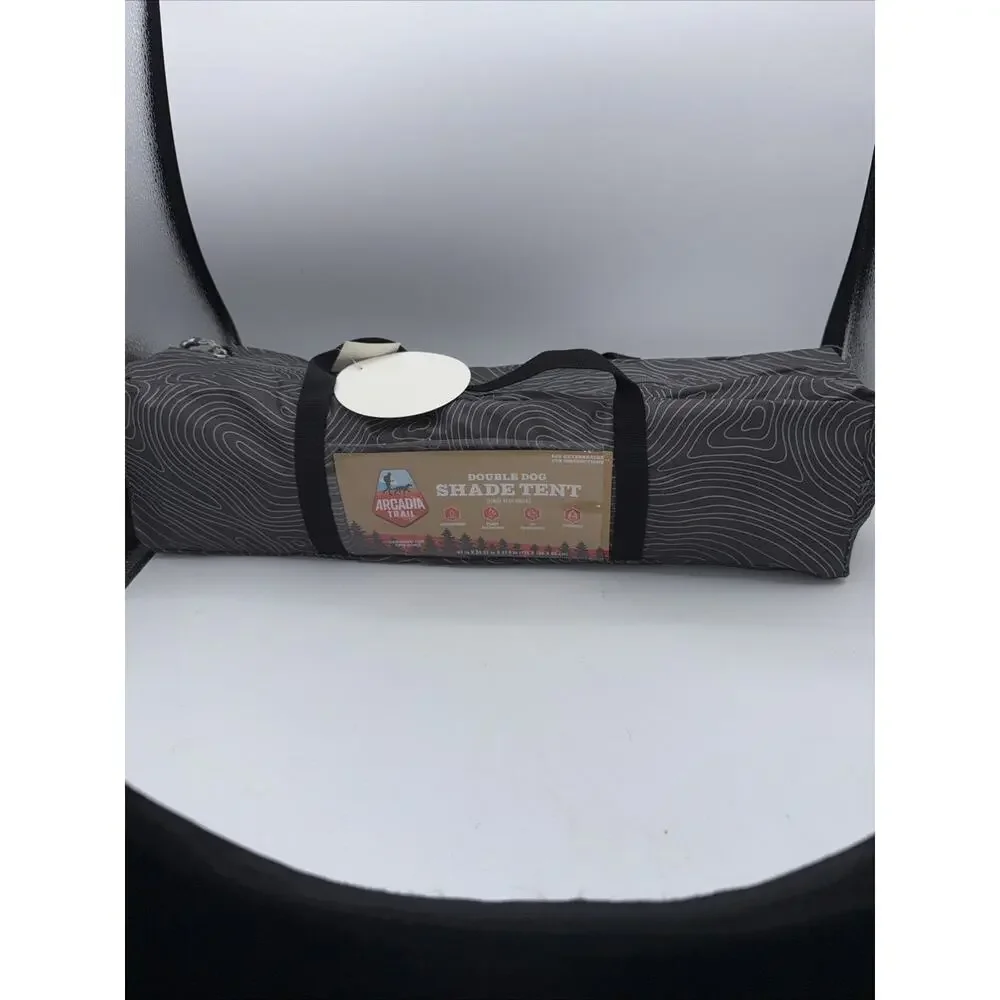 Arcadia Trail Outdoor Double Dog Shade Tent 67” X 39.37” X 37.5” New With Tags